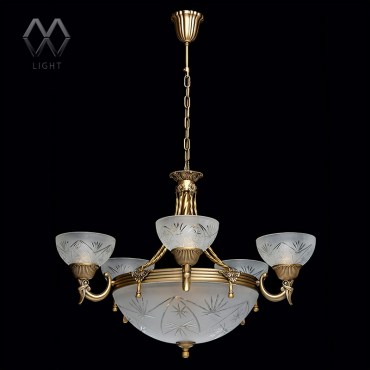 Люстра подвесная MW-Light 317011708 Афродита 5x60W Е27+3x40W Е14